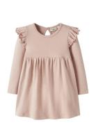 Lil'Atelier Nmfthora Hee Ls Dress Lil Rosa