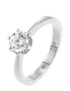 By Jolima Classic Solitaire St Ring Silver
