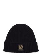 Belstaff Watch Beanie Hat Black Svart