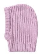 Wheat Knitted Balaclava Woolao Lila