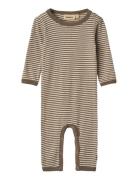 Wheat Wool Jumpsuit L/S Haven Beige