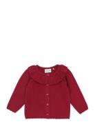 Minymo Cardigan Knit Röd