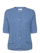 Minus Msfilucca Knit Cardigan Blå