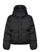 Levi's® Western Bubble Shortie Anthrac Svart