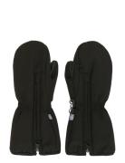 Color Kids Mittens Softshell Svart