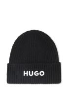 Hugo Kids Pull On Hat Svart