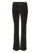 Vero Moda Vmflash Mr Flared Corduroy Pants Noos Svart