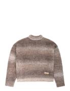 Prohibited Gradient Knit Sweater Grå