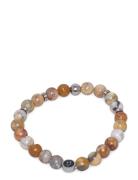 Edd. Beads Bracelet 6Mm Multi/patterned