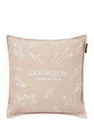 Lexington Home Herbarium Linen/Cotton Pillow Cover Beige
