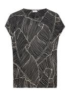 Kaffe Curve Kcami Stanley Printed Svart