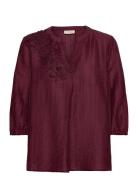 FREE/QUENT Fqmolla-Blouse Burgundy