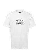Daily Paper Dias Stacked Ss T-Shirt Vit