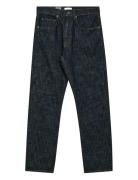 Anerkjendt Akjustin Jeans - 8004 Midnight Raw Marinblå