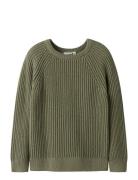 Name It Nkmvolly Ls Knit Khaki Green