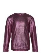 The New Tnprudence L_S Pleat Tee Lila