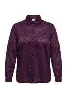 ONLY Carmakoma Caraubrey L/S Shirt Jrs Lila