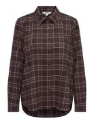 ONLY Onlwren Check Shirt Wvn Svart