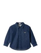Copenhagen Colors Organic Denim Cowboy Shirt - Regular Fit Marinblå