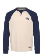 Superdry Vintage Athletic Baseball Top Kräm