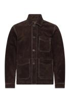 Mos Mosh Gallery Mmgjule Heavy-Suede Jacket Brun