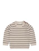 Copenhagen Colors Merino Pattern Sweater Beige