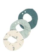 Fabelab Ruffle Bib 3-Pack - Under The Sea Kräm