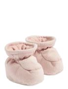 Wheat Puffer Baby Booties Fuffa Rosa