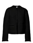 YAS Yasemilie Ls Knit Cardigan Svart