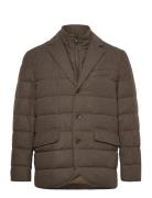 Lindbergh Black Down Blazer Jacket Brun