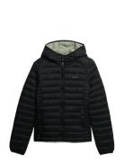 Superdry Sport Hooded Fuji Lite Padded Jacket Svart