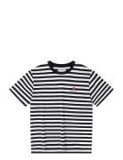 Edwin Regular Striped T-Shir Svart