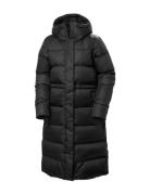 Helly Hansen W Essence Long Down Coat Svart