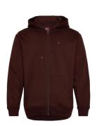 Tommy Jeans Tjm Reg S Flag Zip Thru Brun