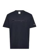 Champion Ss Tee Marinblå