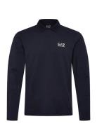 EA7 Polo Shirt Marinblå