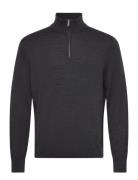 Calvin Klein Ls 100% Merino Qz 14Gg Grå