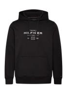 Tommy Hilfiger Oval Graphic Hoodie Svart