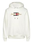 Tommy Hilfiger Icon Gold Hoodie Vit