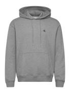 Calvin Klein Jeans Ls Eu 350Terry Monogram Hoodie Grå