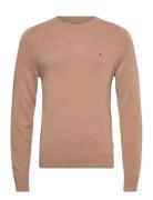 Tommy Hilfiger Lambswool Crew Neck Beige