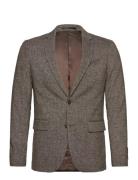 Lindbergh Salt And Pepper Blazer Brun