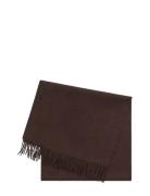 GANT Wool Woven Scarf Brun