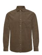 Mos Mosh Gallery Mmgalden Corduroy Shirt Grön