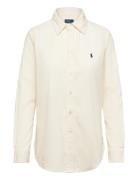 Polo Ralph Lauren Stretch Slim Fit Cotton Corduroy Shirt Kräm