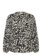 Kaffe Curve Kcjamia Blouse Svart