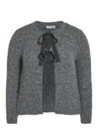 Vila Vibows L/S Knit Cardigan/Ln/1 Grå