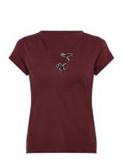 Zadig & Voltaire Tuni Mc Cl Incrustation Burgundy