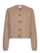 Newhouse Johanna Cable Cardigan Beige