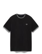 Fred Perry Twin Tipped T-Shirt Svart